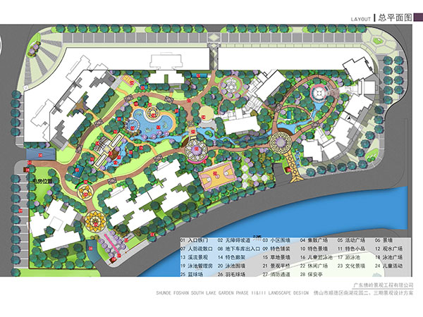 南湖花园二、三期园林...